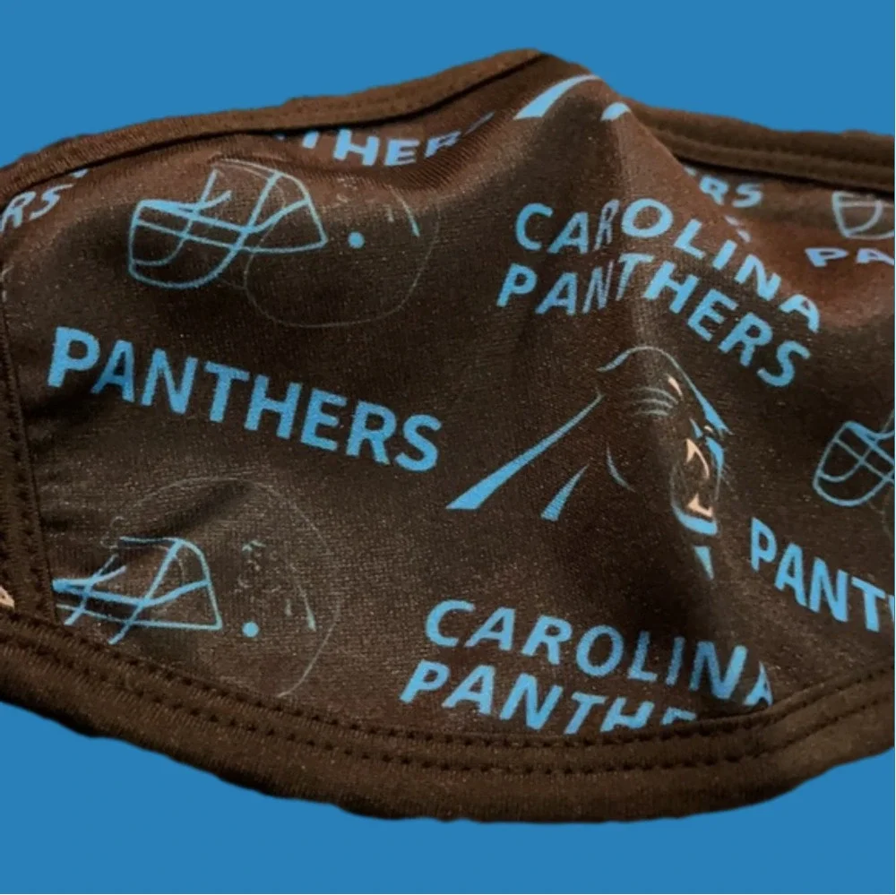 6/$20 New kid’s Carolina Panthers face mask
